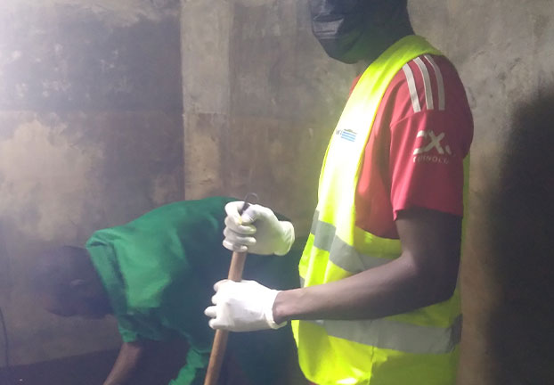 Concrete Water Tank Cleaning